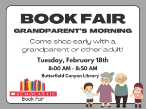 Book Fair Grandparents day